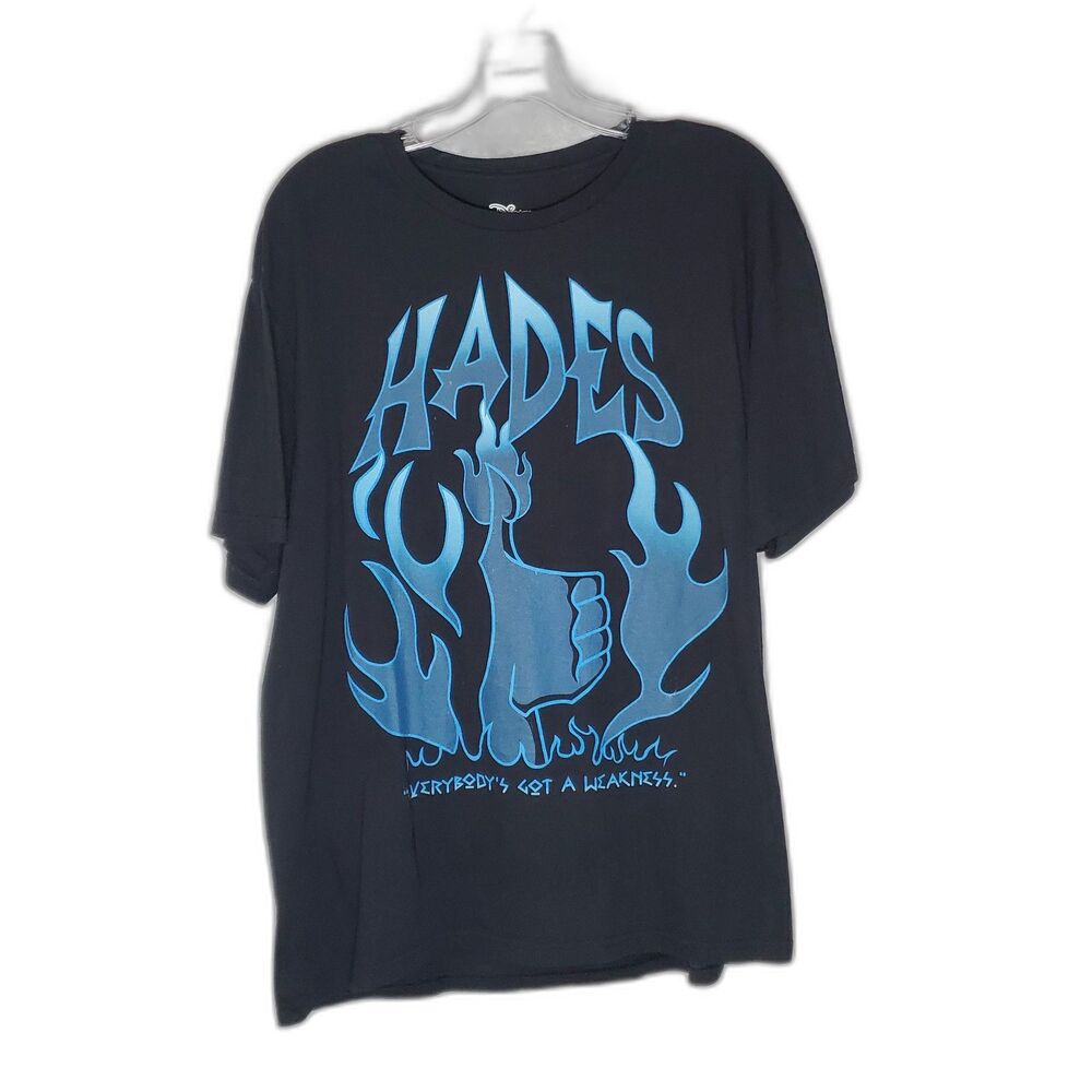 Disney Black Graphic T-Shirt Size L